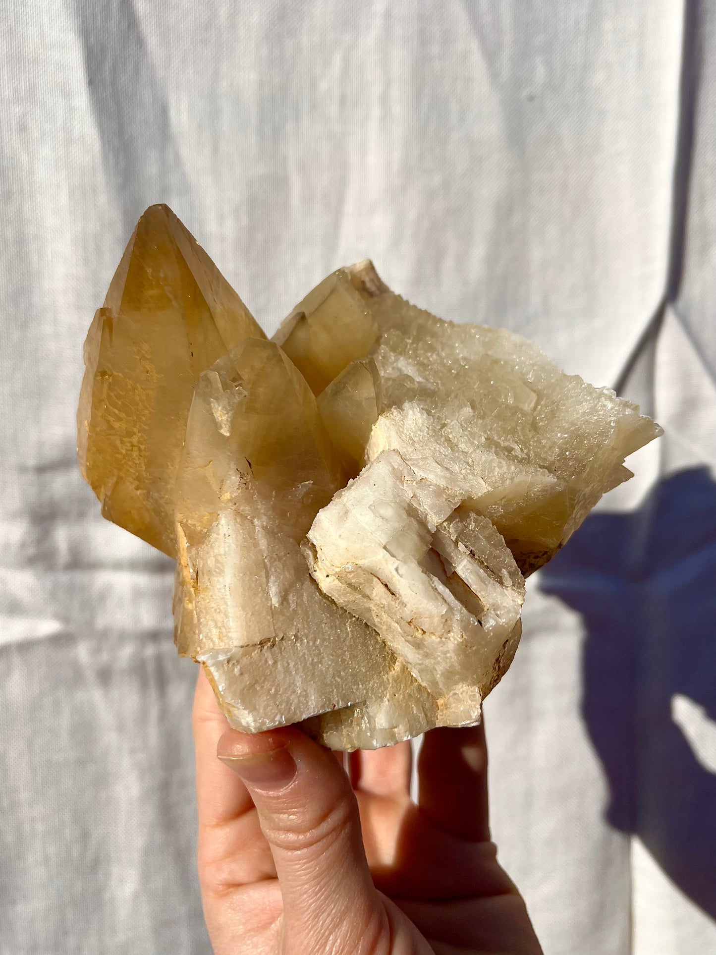 Dogtooth calcite
