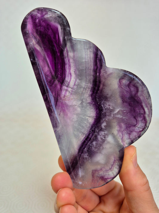 Ciotola a forma di nuvola in Fluorite arcobaleno