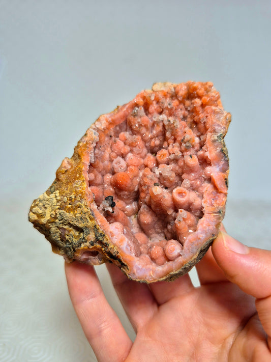 Stalattiti di Calcedonio Rosa