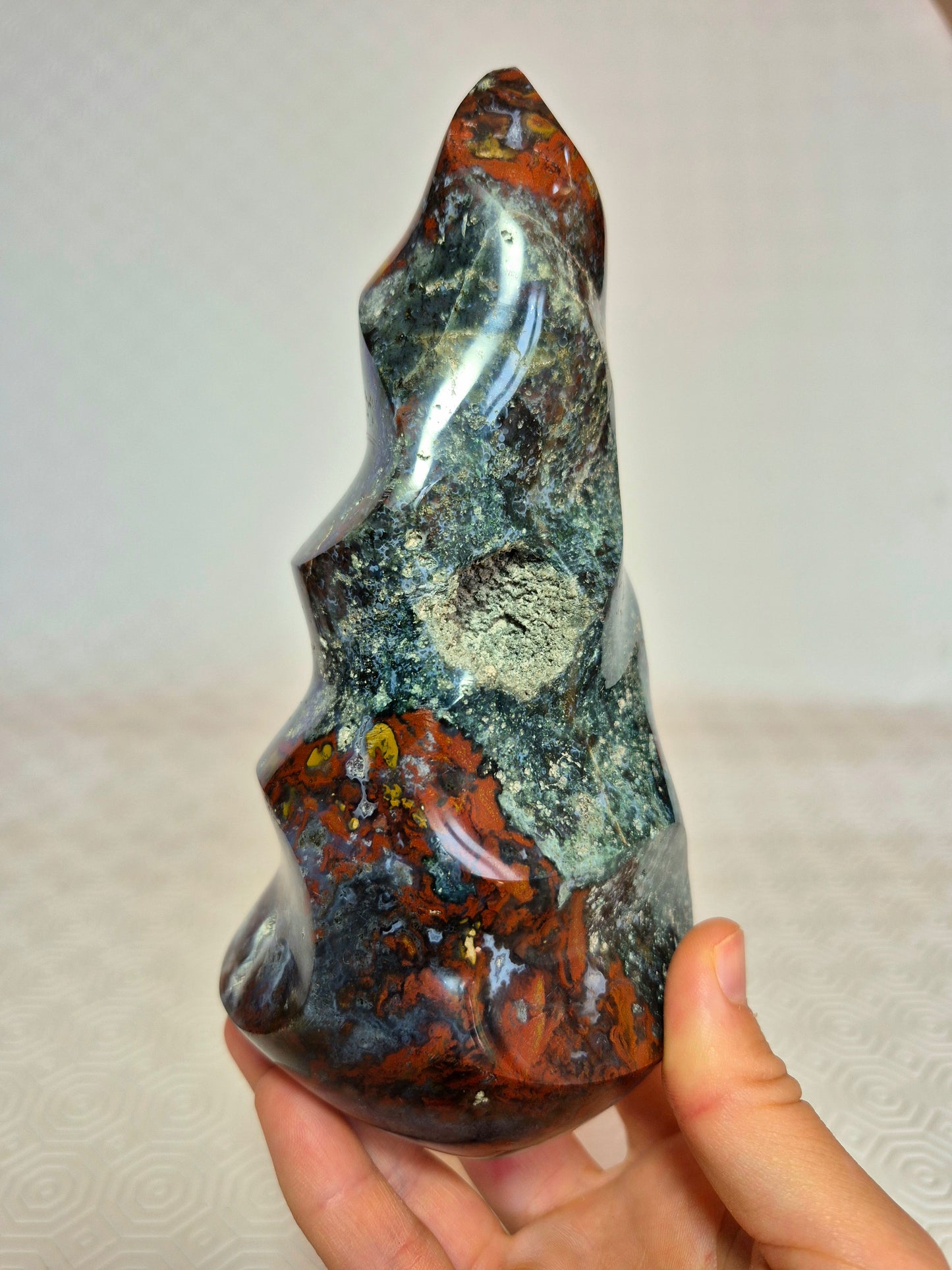 Fiamma in Sea Jasper