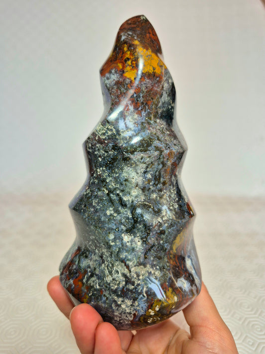 Fiamma in Sea Jasper