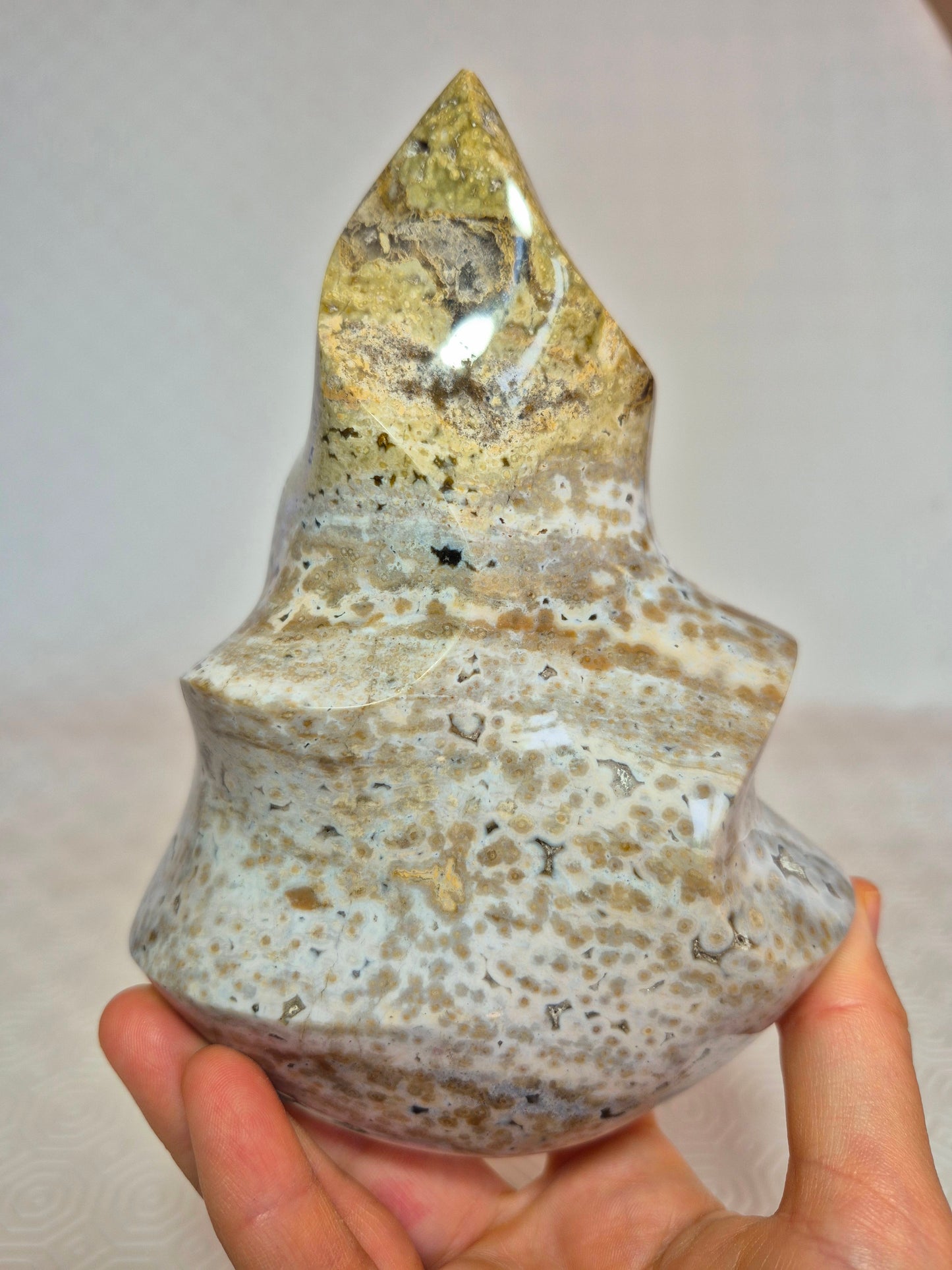 Fiamma in Sea Jasper