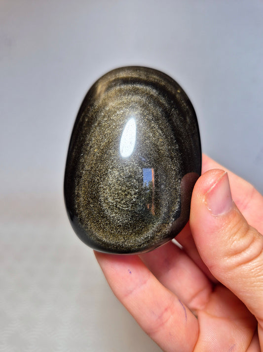 Forma Libera di Ossidiana Dorata