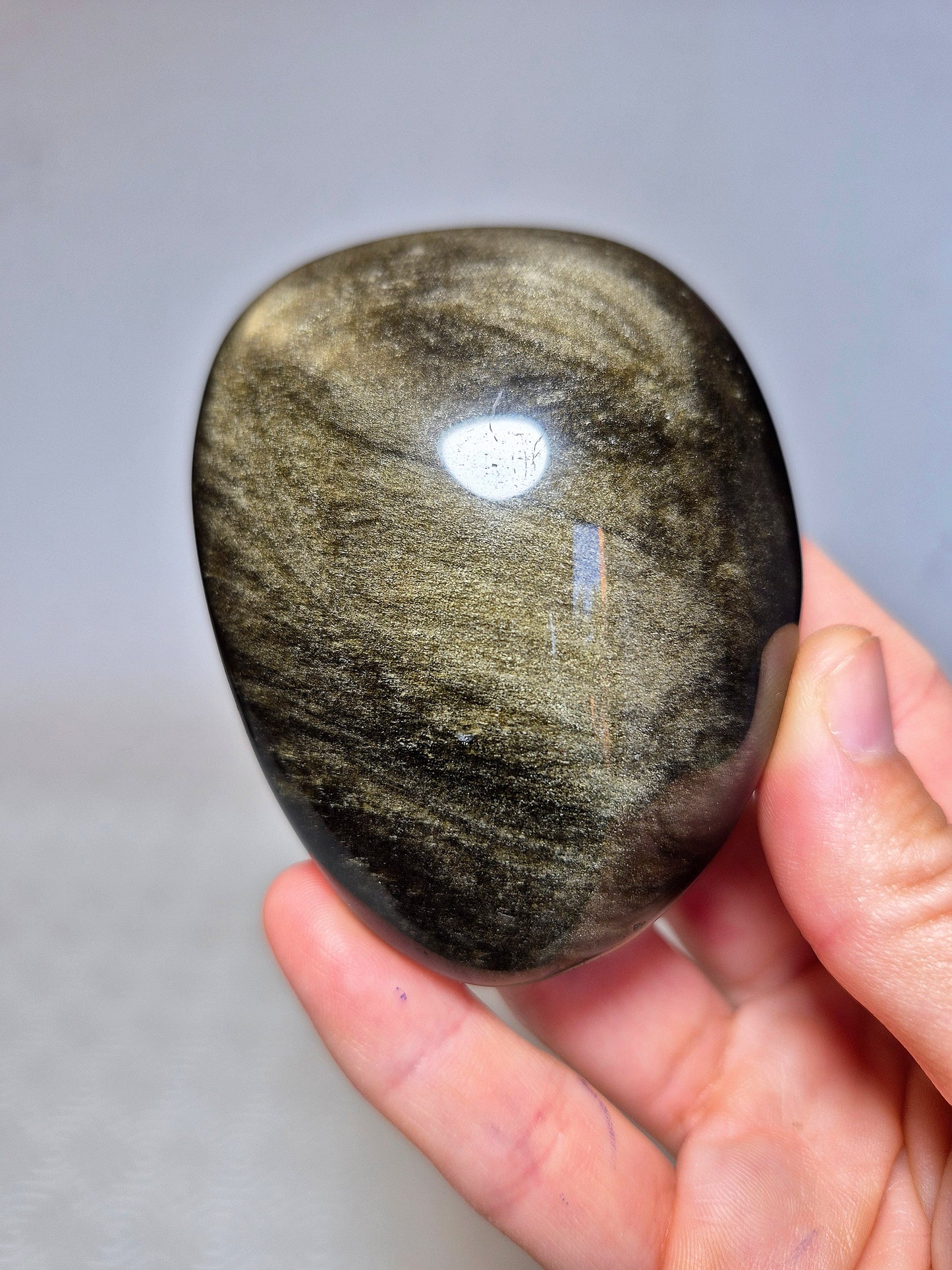 Forma Libera in Ossidiana Dorata