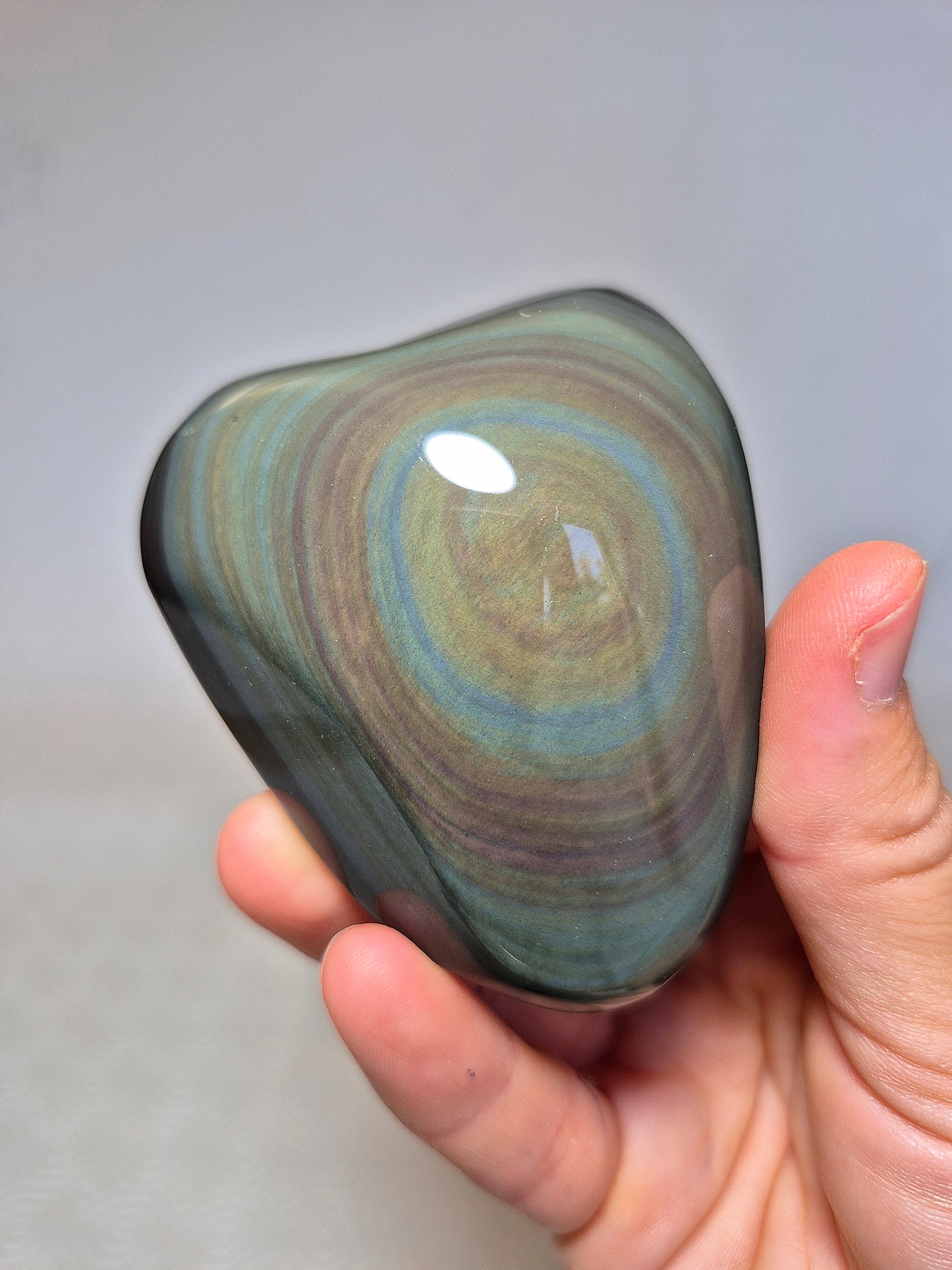 Forma Libera in Ossidiana Arcobaleno