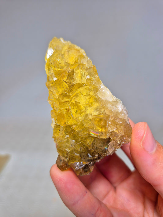 Fluorite Cubica Gialla