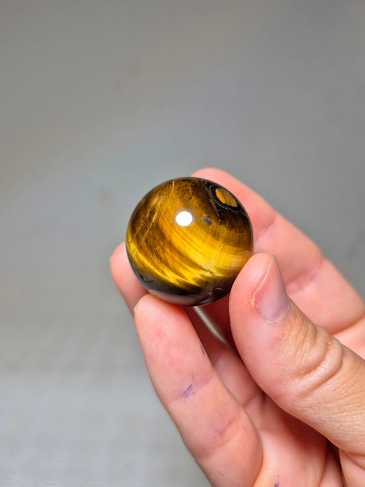 Sferetta in Occhio di Tigre