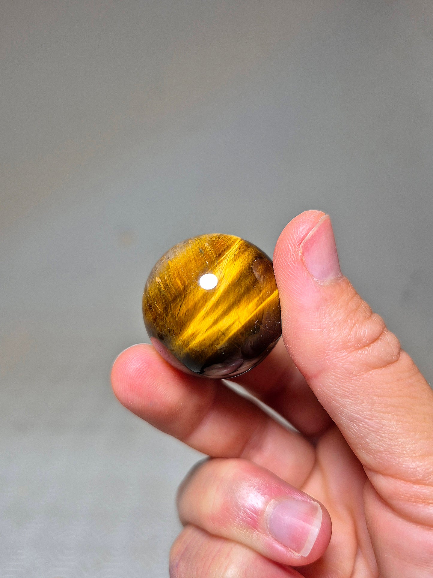 Sferetta in Occhio di Tigre