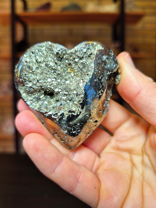 Cuore in Pirite Semilucidata