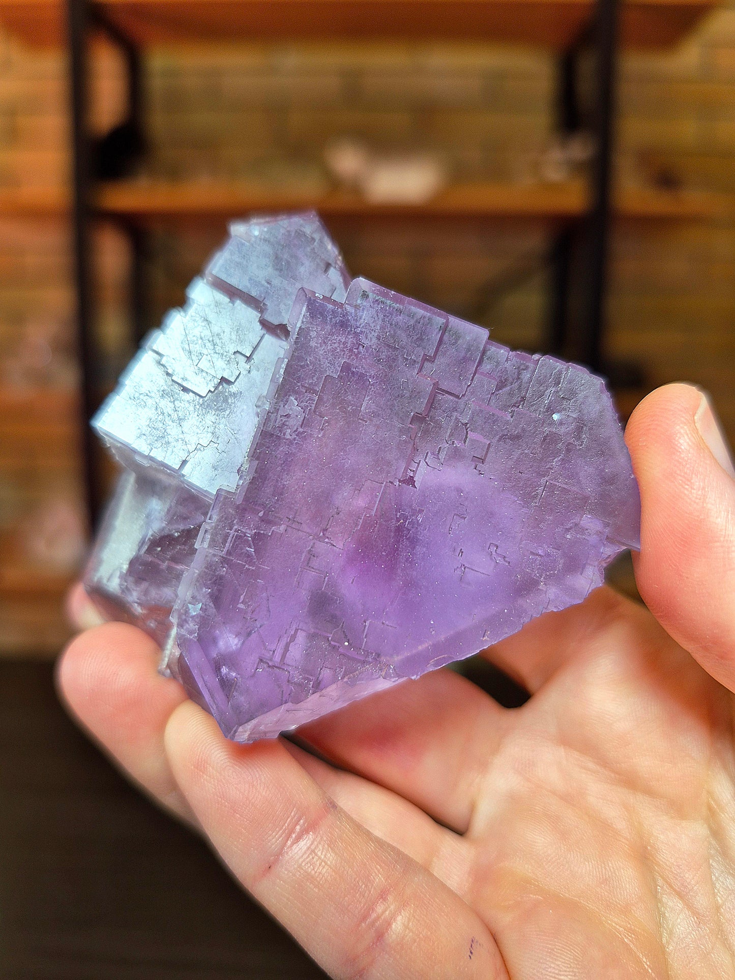 Fluorite Cubica Viola