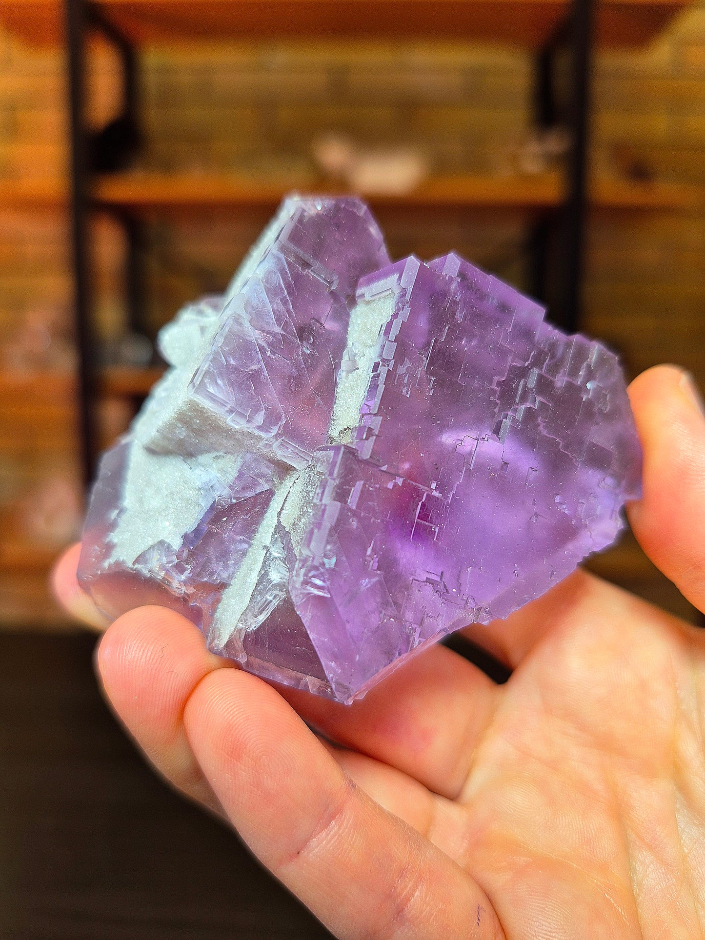 Fluorite Cubica Viola
