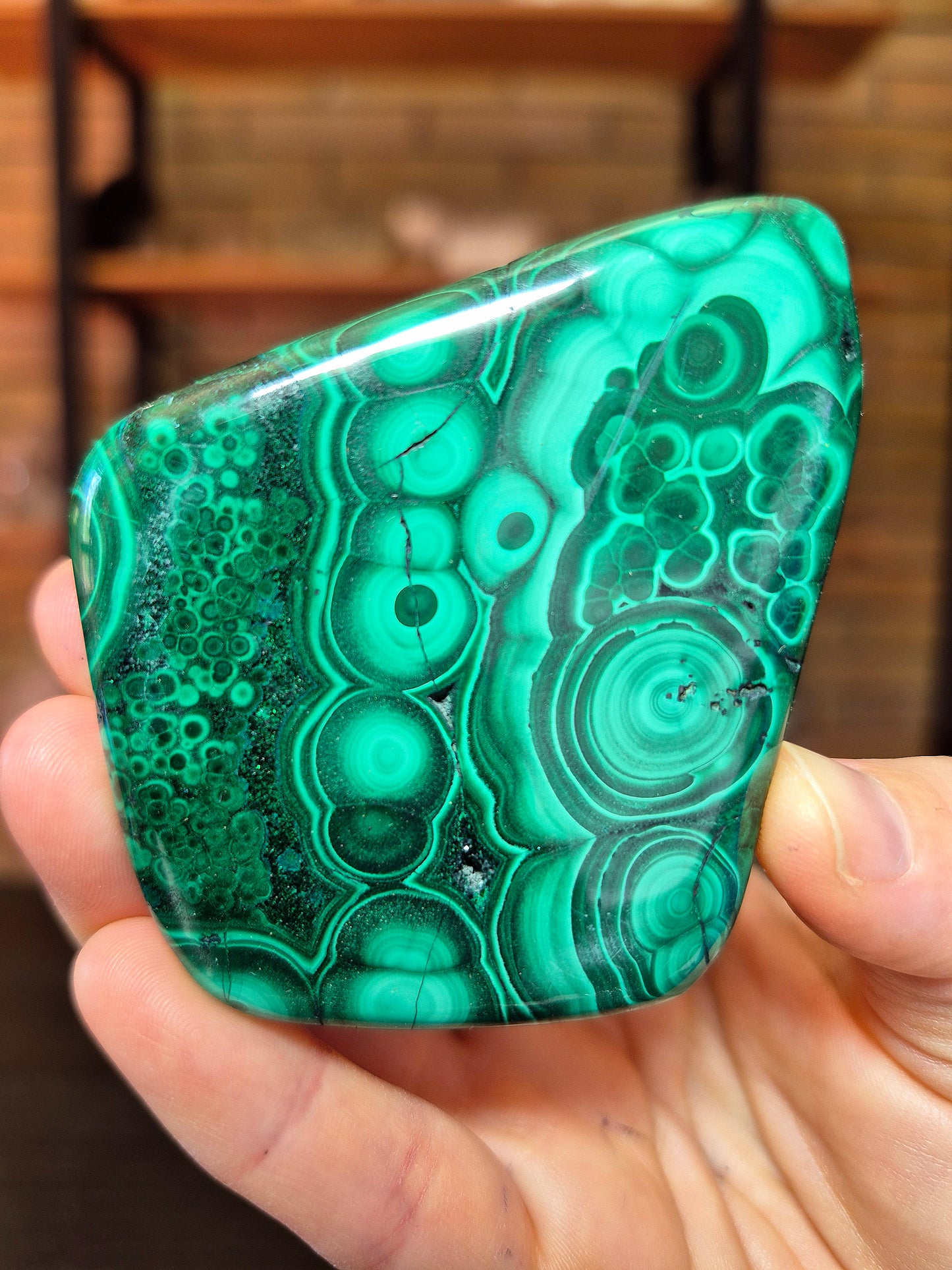 Forma libera in Malachite