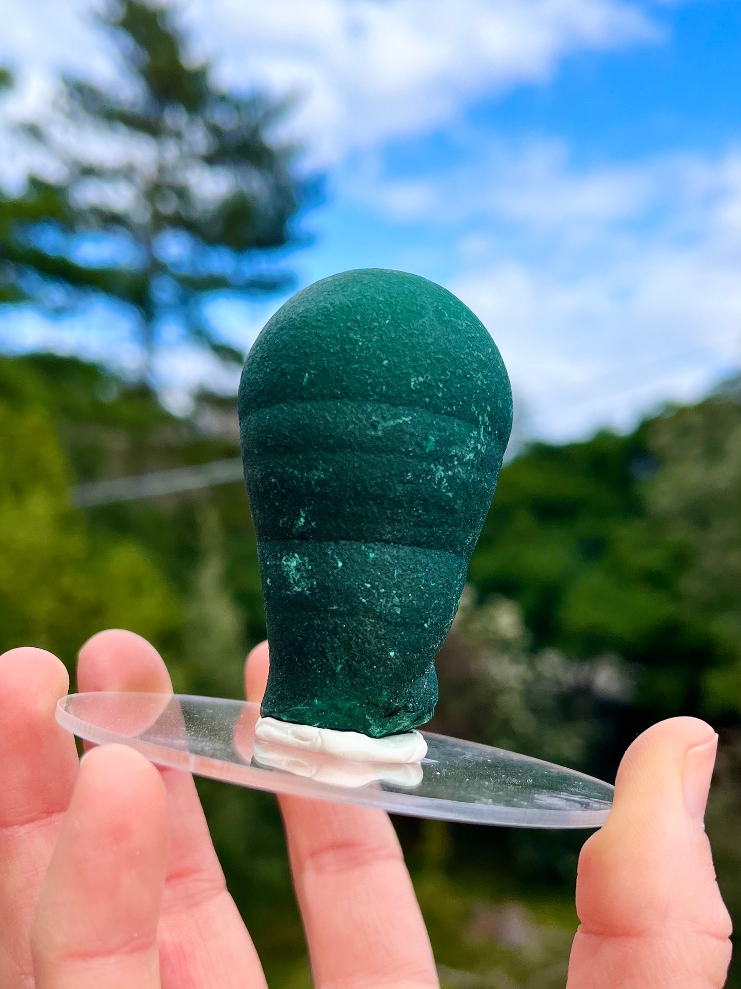 Malachite stalattitica